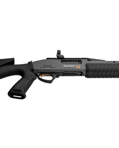 Fusil à pompe FABARM SDASS Pro Forces Stage 2 calibre 12/76, canon rayé 61cm, finition Cerakote Carbon