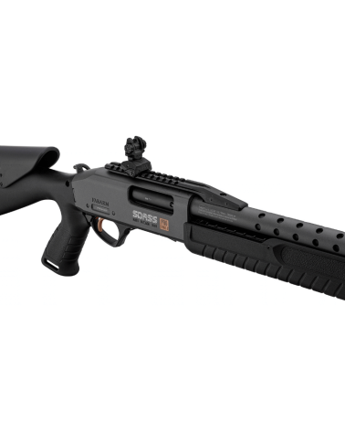 Fusil à pompe FABARM SDASS Pro Forces Stage 2 calibre 12/76, canon rayé 61cm, finition Cerakote Carbon