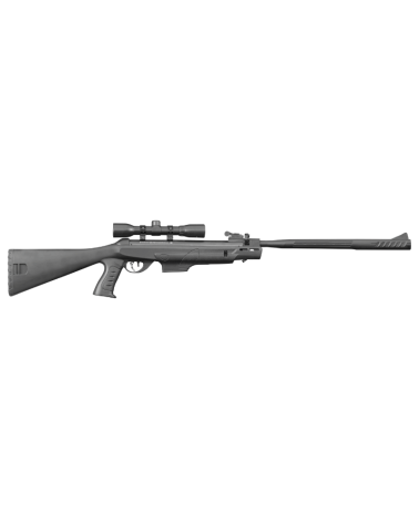 Carabine à air Crosman Mag Fire Diamondback calibre 4.5mm avec lunette 4x32, modérateur Quiet Fire