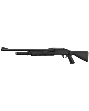 Fusil à pompe FABARM Martial Cantilever calibre 12/76, canon rayé 61cm, rail cantilever, finition Cerakote