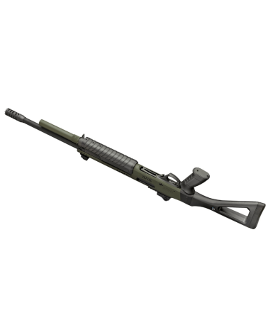 Fusil à pompe FABARM STF/12 Pistol Grip Mil Spec Green calibre 12/76, canon rayé 61cm, poignée pistolet