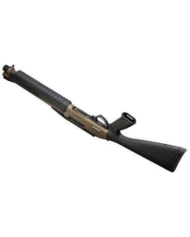 Fusil à pompe FABARM Martial Cantilever Burnt Bronze calibre 12/76, canon compact 36cm, rail Picatinny