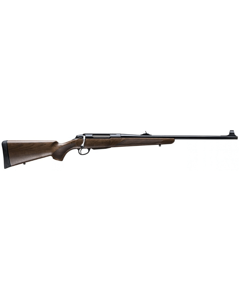 Carabine Tikka T3x Hunter calibre .243 Win, crosse bois noyer huilée, canon 57cm.
