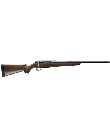 Carabine Tikka T3x Hunter canon flûté calibre .243 Win, crosse bois noyer huilée, canon 57cm.