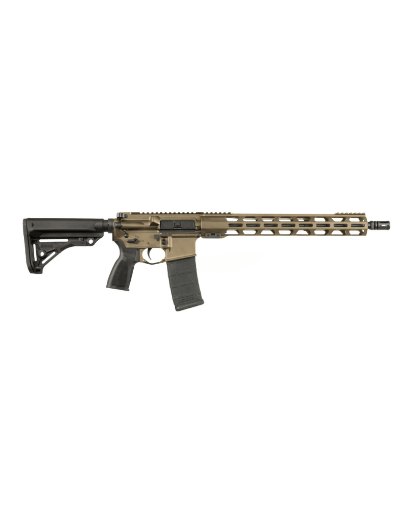 Carabine ZRODelta Zulu 2 calibre .223 Wylde, canon 16 pouces nitruré, garde-main Enhanced LVOA, finition Flat Dark Earth.