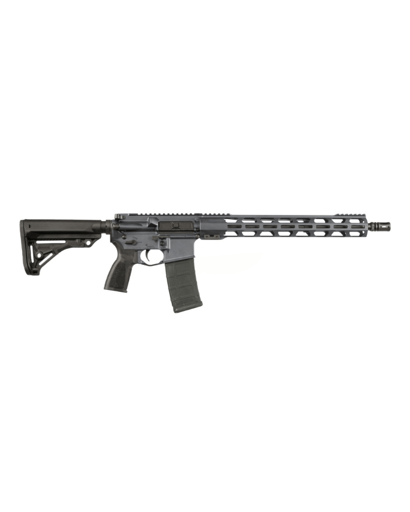 Carabine ZRODelta Zulu 2 calibre .223 Wylde, canon 16 pouces nitruré, garde-main Enhanced LVOA, finition Grey.