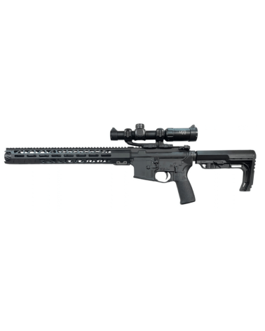 Carabine ZRODelta Range Ready LVOA calibre .223 Wylde, canon 14.58 pouces, livrée avec lunette US Optics 1-8x24 FFP.