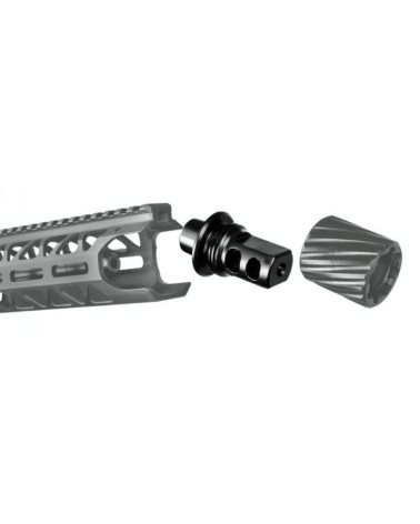 Carabine ZRODelta Range Ready LVOA calibre .223 Wylde, canon 14.58 pouces, livrée avec lunette US Optics 1-8x24 FFP.