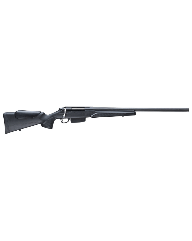 Carabine Tikka T3x Varmint calibre .243 Win, canon flottant 60cm, crosse synthétique poignée pistolet verticale.