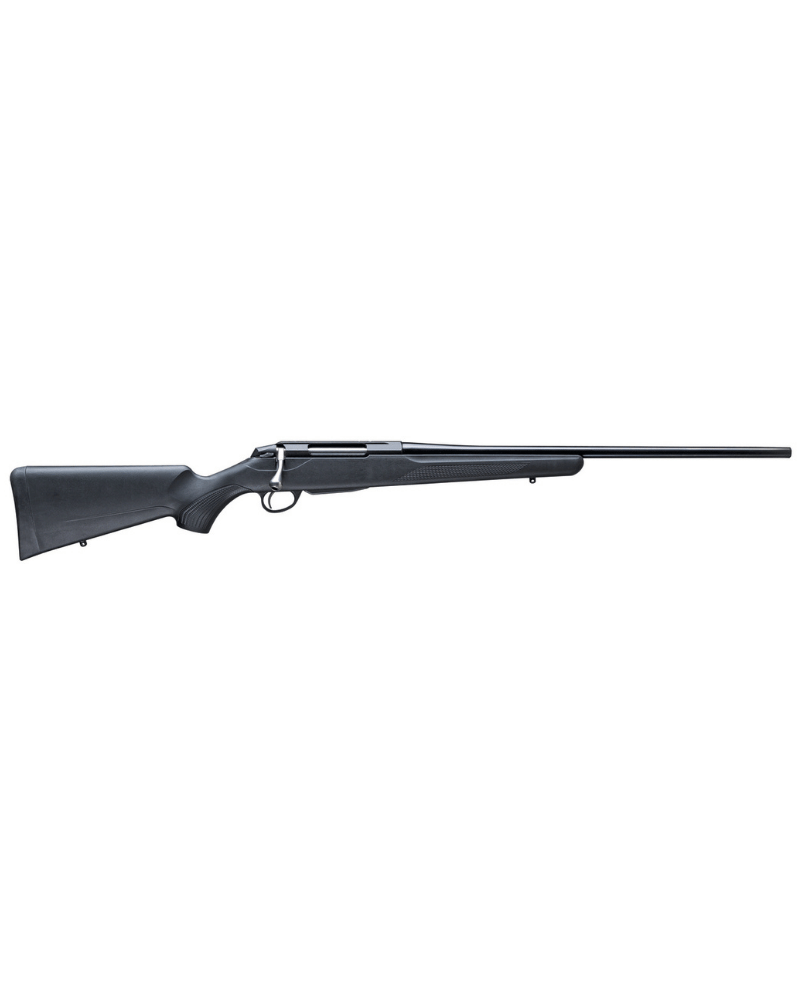 Carabine Tikka T3x Lite calibre .243 Win, canon fileté M15x1, canon 51cm, crosse synthétique noire.