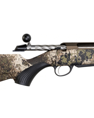 Carabine Tikka T3x Lite Veil Wideland calibre .243 Win, canon flûté fileté 5/8-24, finition Cerakote