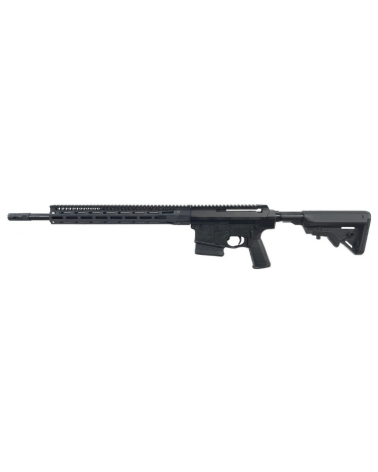 Carabine Troy Side Action Rifle calibre .308 Win, canon flûté 18 pouces, plateforme AR-10, réarmement manuel latéral.