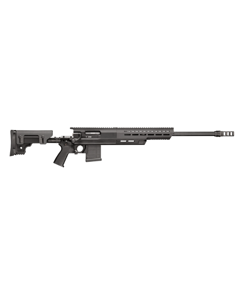 Carabine B&T APR 308 PRO calibre .308 Win, canon 24 pouces, rail NAR 30 MOA, crosse repliable.