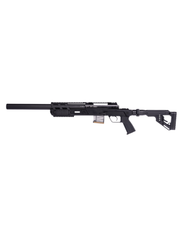 Carabine B&T SPR300 PRO Bolt Action calibre .300 Blackout, modérateur de son intégré, démontage rapide.