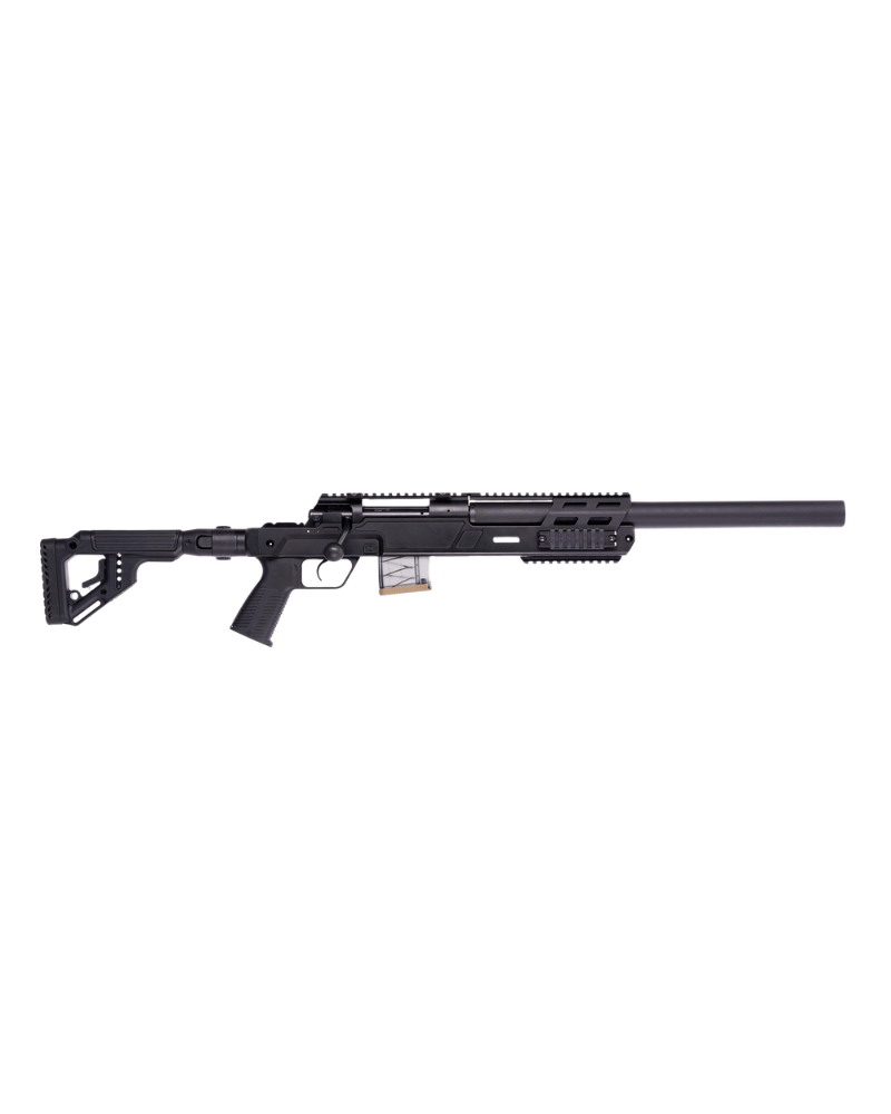 Carabine B&T SPR300 PRO Bolt Action calibre .300 Blackout, modérateur de son intégré, démontage rapide.