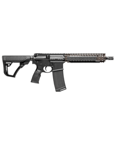 Carabine AR15 Daniel Defense MK18 Mil Spec Brown calibre 5.56, canon court 10.3 pouces, garde-main RIS II quadrirail.