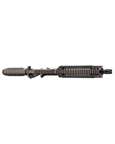 Carabine AR15 Daniel Defense MK18 Mil Spec Brown calibre 5.56, canon court 10.3 pouces, garde-main RIS II quadrirail.