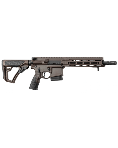 Carabine Daniel Defense DDM4 V7-P calibre 5.56 NATO, canon 10.3 pouces, garde-main MFR 9.0 M-LOK, finition brune.