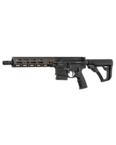 Carabine Daniel Defense MK18 R-III calibre 5.56 NATO, canon 10.3 pouces, garde-main R-III M-LOK, finition noir et FDE.