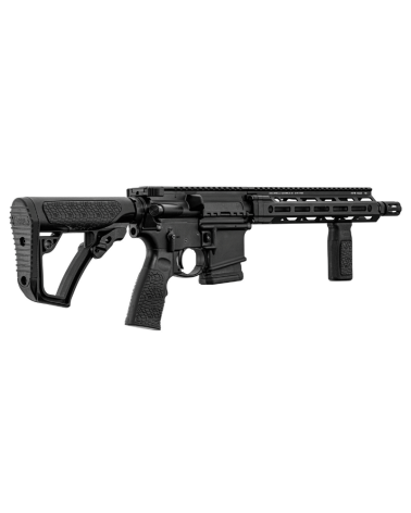 Carabine Daniel Defense DDM4 V7S calibre 5.56 NATO, canon 11.5 pouces, garde-main MFR 10.0 M-LOK, finition noire.