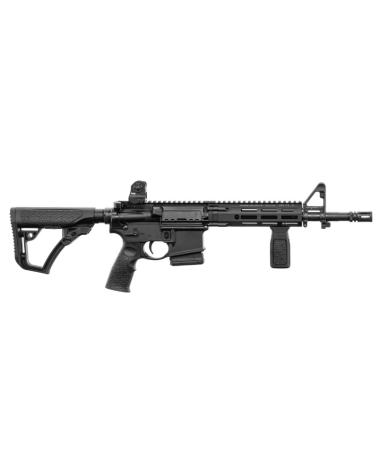 Carabine Daniel Defense V7 GOV calibre 5.56 NATO, canon 11.5 pouces, organes de visée A2 et Daniel Defense, rail M-LOK.