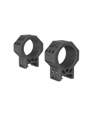 Colliers 34mm Genii Picatinny Medium 28mm Vector Optics, aluminium 7075-T6, finition noir mat.