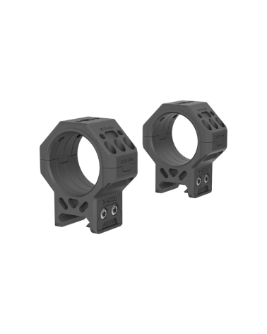 Colliers 34mm Genii Picatinny Medium 28mm Vector Optics, aluminium 7075-T6, finition noir mat.