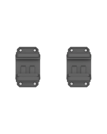 Colliers 30mm Genii Picatinny Haut 32mm Vector Optics, aluminium 7075-T6, finition noir mat.