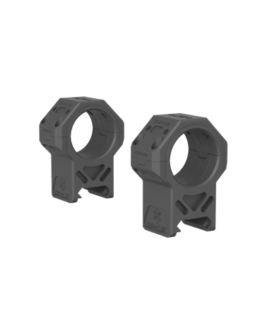 Colliers 30mm Genii Picatinny Haut 32mm Vector Optics, aluminium 7075-T6, finition noir mat.
