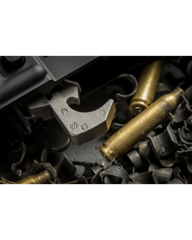 Détente AR-15 BCM PNT Polished Nickel Teflon, ensemble complet marteau, détente et désassembleur, fabriqué aux USA.