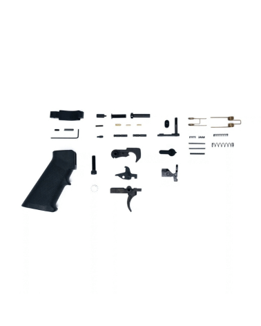 Lower AR-15 forgé Faxon Firearms stripped avec kit de finition, aluminium 7075-T6, pontet B5 Systems.