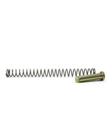 Ensemble tube de crosse Mil-Spec Geissele avec ressort Super 42 et buffer H3, aluminium 7075-T6, anodisation noire Type 3.