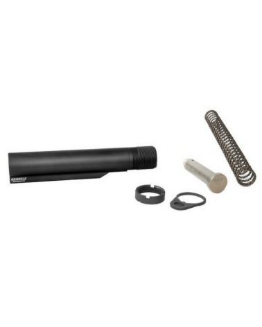 Ensemble tube de crosse Mil-Spec Geissele avec ressort Super 42 et buffer H1, aluminium 7075-T6, anodisation Type 3.