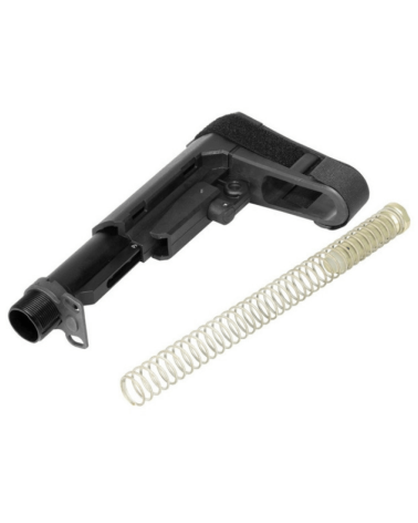 Kit crosse RipBrace CMMG avec buffer tube, buffer et ressort, crosse de pistolet rétractable 6 positions.