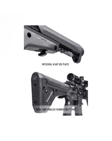 Crosse Magpul UBR GEN2 rétractable FDE (Flat Dark Earth) pour AR-15/M4 avec compartiment de rangement