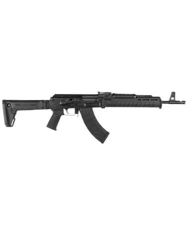 Crosse pliante Magpul Zhukov-S noire pour AK47/AKM/AK74, repli à droite, plaque de couche caoutchouc.