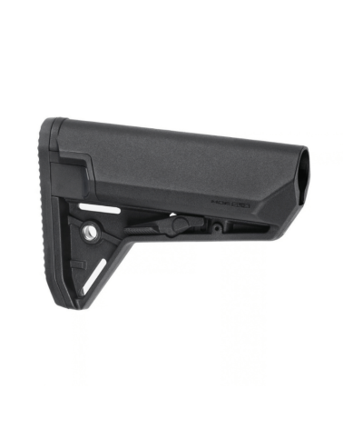Crosse Magpul MOE SL-S Mil-Spec noire très légère pour AR-15/M4 avec stockage étanche pour piles CR123A.