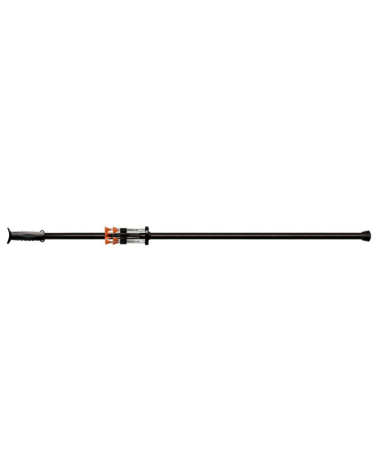 Sarbacane Cold Steel Pro Big Bore 1235 mm en aluminium noir avec quiver et fléchettes.