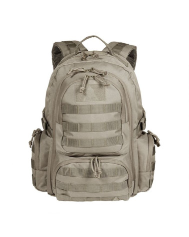 Sac à dos tactique A.R.E.S. Duty 35L en coloris coyote avec fixations MOLLE Sac à dos tactique A.R.E.S. Duty 35L en coloris coyote avec fixations MOLLE