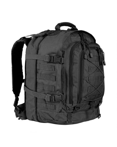 Sac à dos tactique noir A.R.E.S 45/60L avec passants MOLLE et capacité extensible Sac à dos tactique noir A.R.E.S 45/60L avec passants MOLLE et capacité extensible