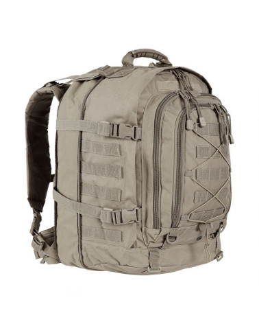 Sac à dos modulable 45 à 60 litres coloris coyote de la marque A.R.E.S avec passants MOLLE Sac à dos modulable 45 à 60 litres coloris coyote de la marque A.R.E.S avec passants MOLLE