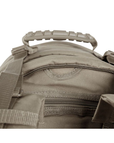 Sac à dos modulable 45 à 60 litres coloris coyote de la marque A.R.E.S avec passants MOLLE