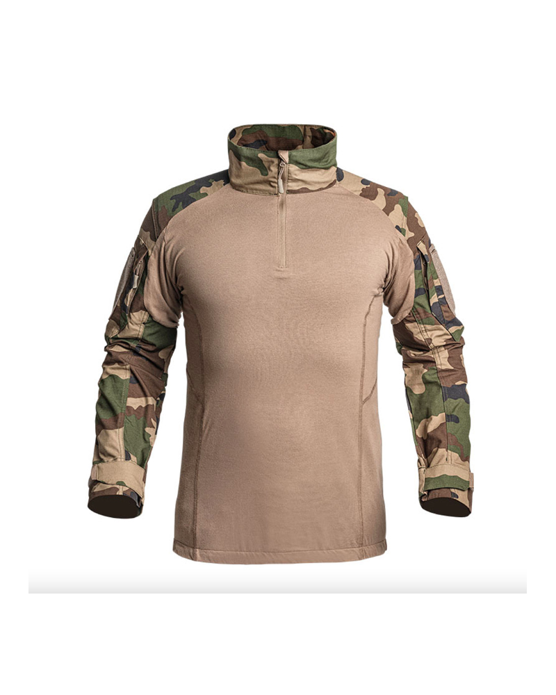 CHEMISE UBAS FIGHTER CAMO FR/CE - A10 EQUIPMENT CHEMISE UBAS FIGHTER CAMO FR/CE - A10 EQUIPMENT