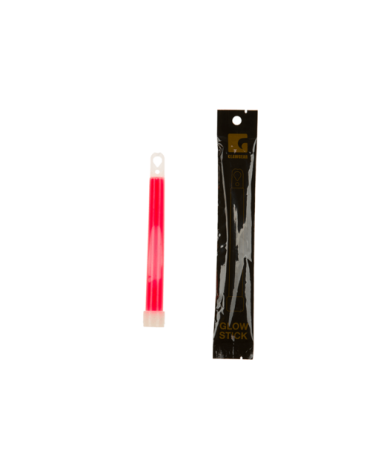 Bâton lumineux rouge Clawgear – 6 inch, idéal pour signalisation tactique
