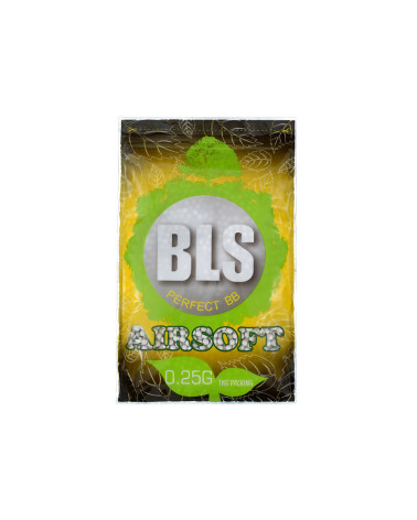 Billes bio 0.25 g BLS – 1 kg de précision pour une pratique d’airsoft responsable et performante.
