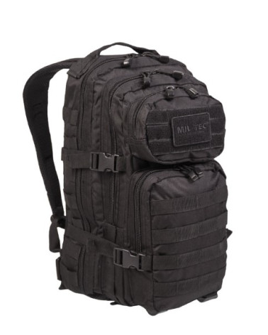 Sac à dos US Assault Small MIL-TEC noir 20L tactique compact