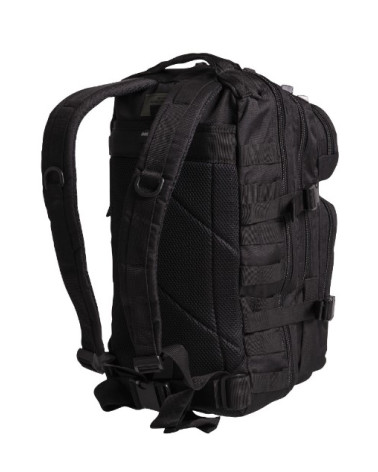 Sac à dos US Assault Small MIL-TEC noir 20L tactique compact Sac à dos US Assault Small MIL-TEC noir 20L tactique compact