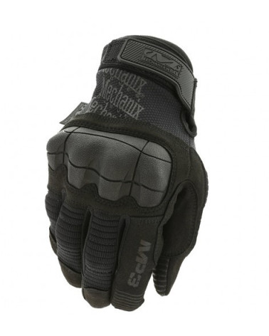 Gants coqués tactiques noirs Mechanix M-PACT 3 pour forces spéciales