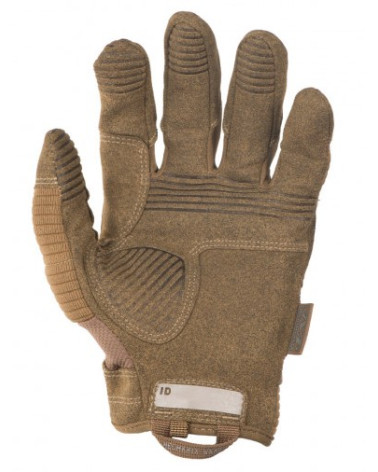 Gants tactiques coqués Mechanix M-PACT 3 coloris tan pour protection maximale