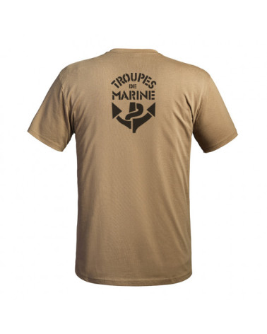 T-shirt Strong Tan – Troupes de Marine – A10 Equipment